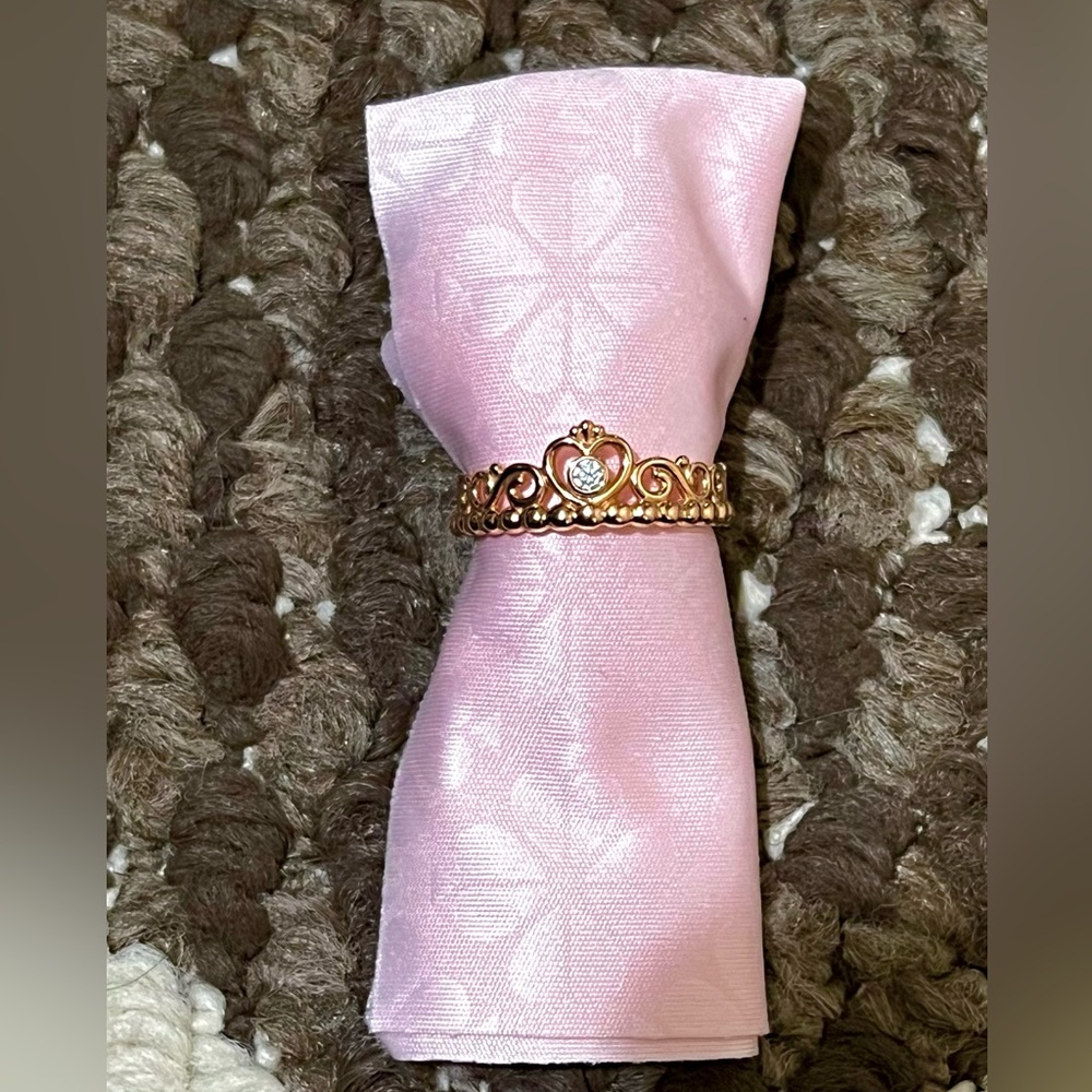 Pandora Rose Gold Princess Tiara Ring